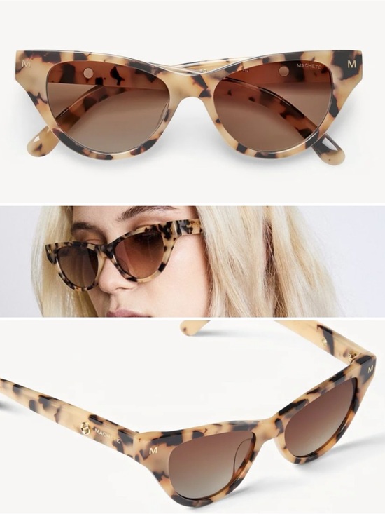 MACHETE Suzy Sunglasses in Blonde Tortoise NEW WITH TAGS NEW IN BOX NWT NIB main image 11